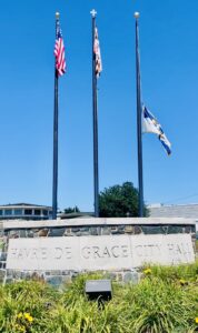 Pic Correri City Flag At Half Staff