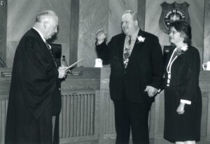 Pic Correri Being Sworn In